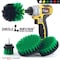 Drill Brush Power Scrubber By Useful Products 5 in W 5 in L Brush, Green G-S-542O-QC-DB - alternate 4